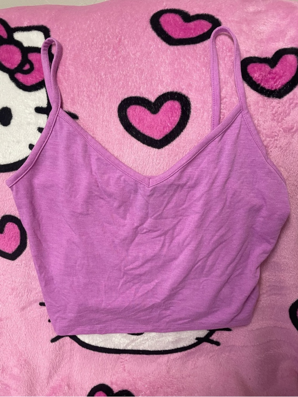 fuchsia tank top